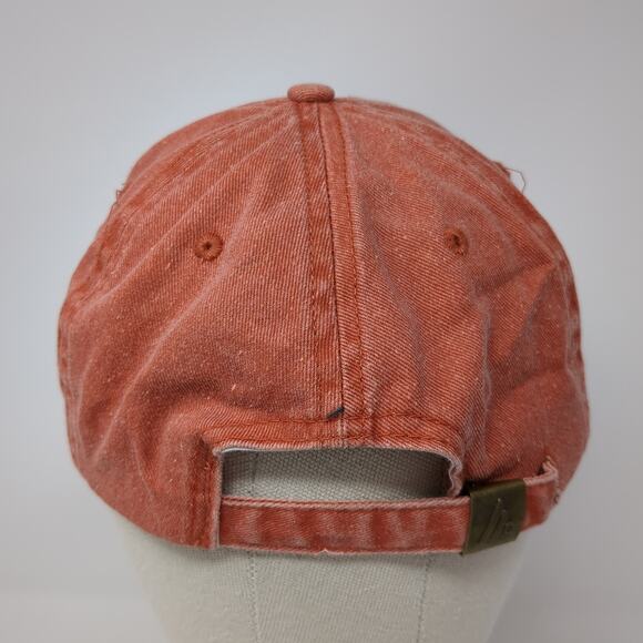 Franky & Louie's Lake Of The Ozarks Slideback Baseball Cap Orange One Size Ha - Picture 6 of 9